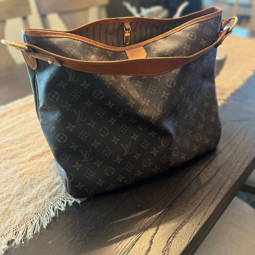 Louis Vuitton Delightful Brown Monogram Hobo Bag